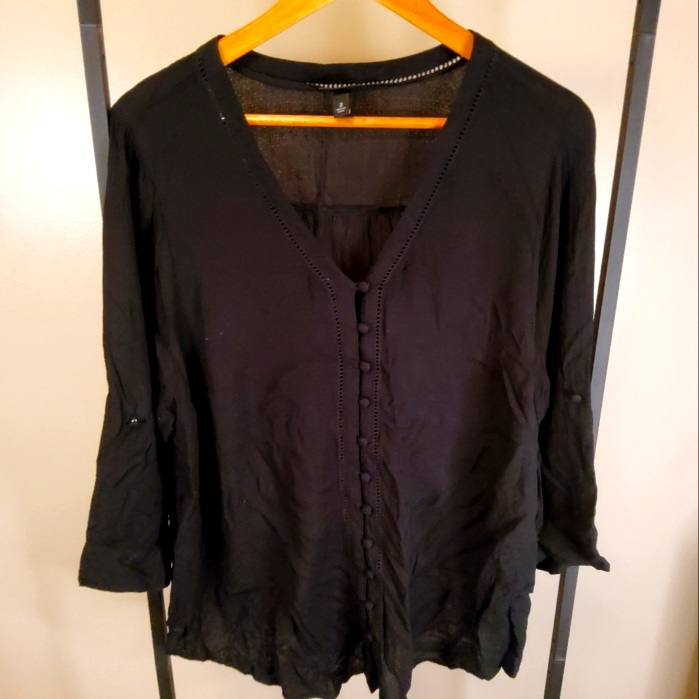 Black Torrid Blouse, 2X